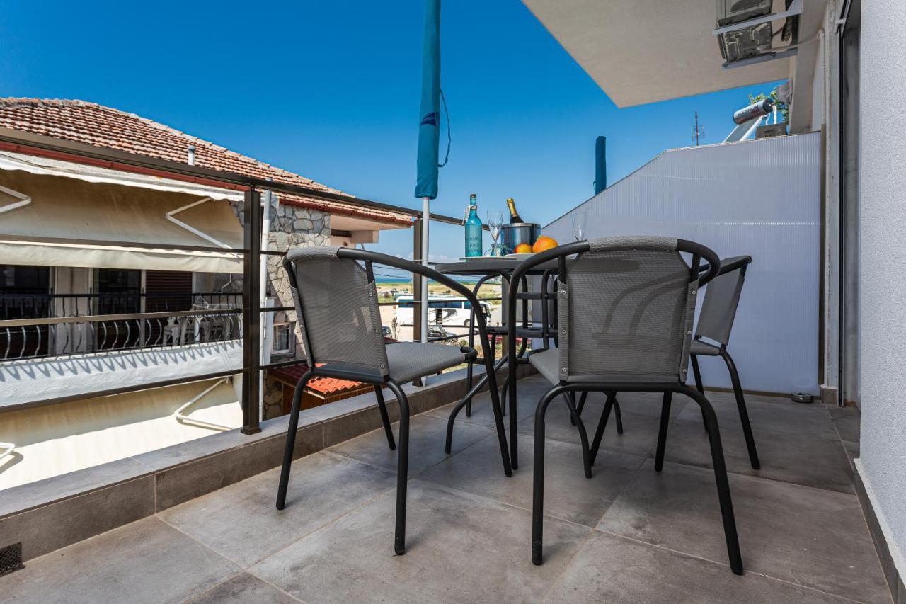 Halkidiki Beach Apartments 2 Nea Kalikratia Vergia Beach Nea Kallikrateia Ngoại thất bức ảnh