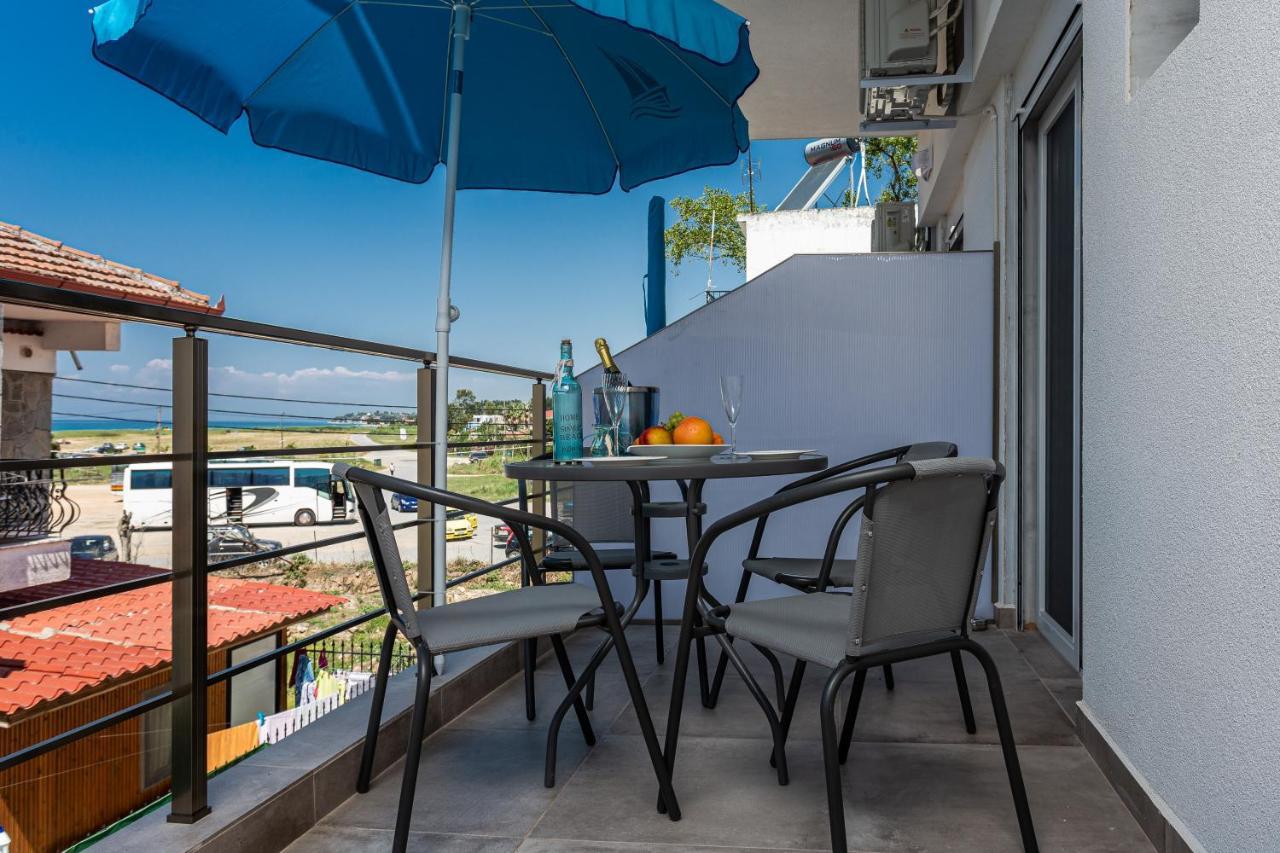 Halkidiki Beach Apartments 2 Nea Kalikratia Vergia Beach Nea Kallikrateia Ngoại thất bức ảnh