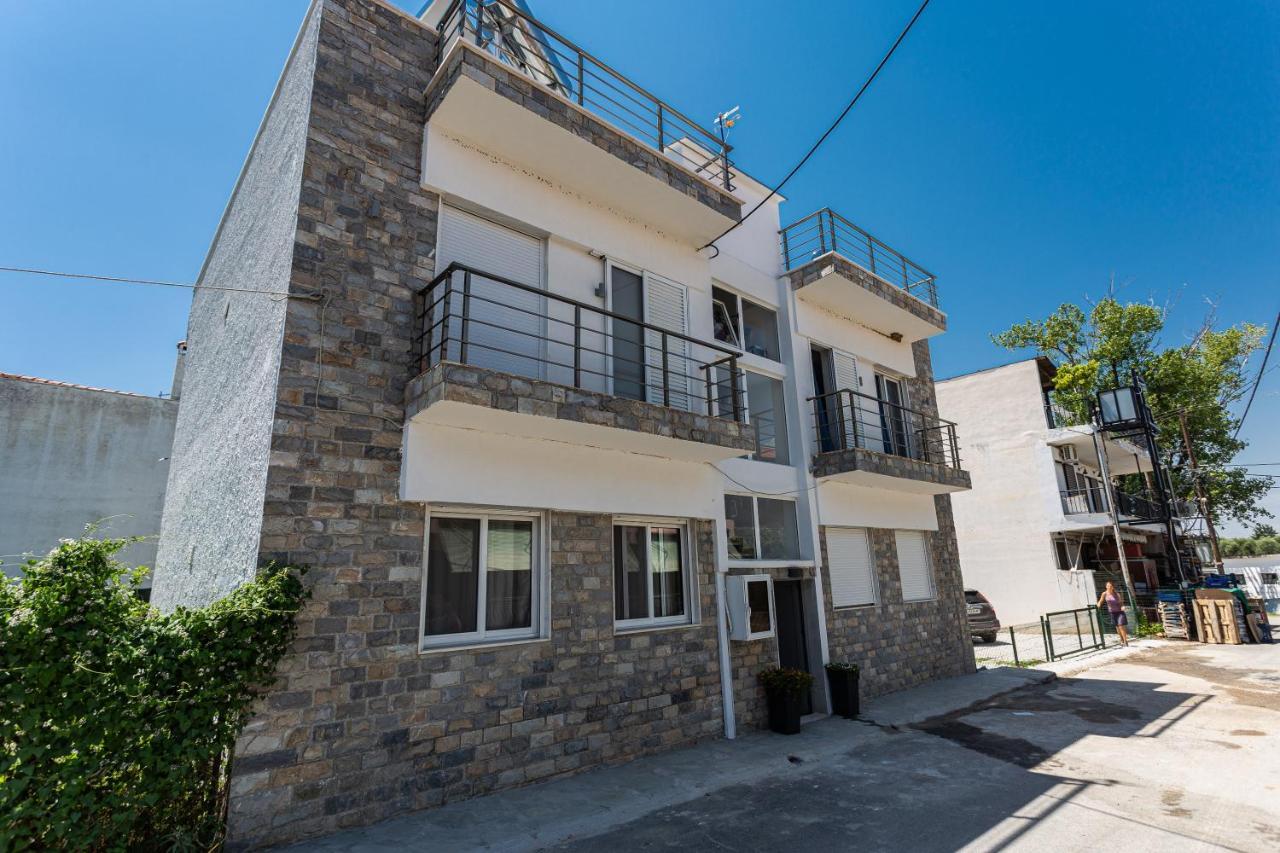 Halkidiki Beach Apartments 2 Nea Kalikratia Vergia Beach Nea Kallikrateia Ngoại thất bức ảnh
