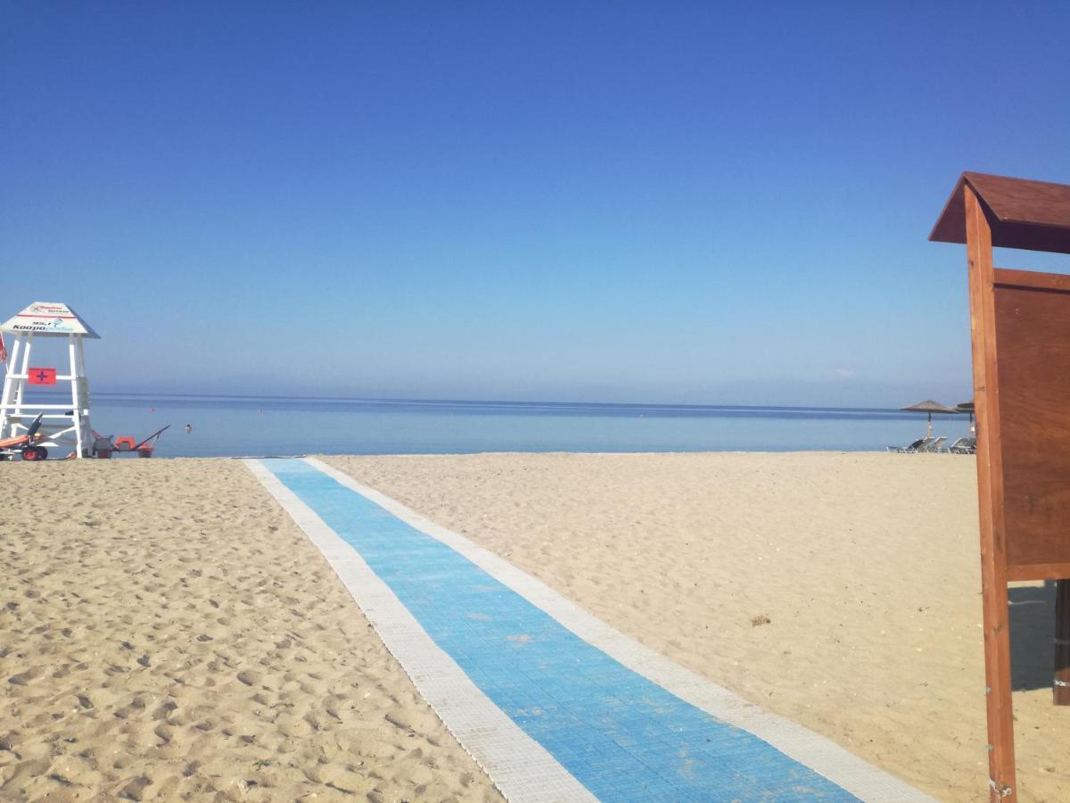 Halkidiki Beach Apartments 2 Nea Kalikratia Vergia Beach Nea Kallikrateia Ngoại thất bức ảnh